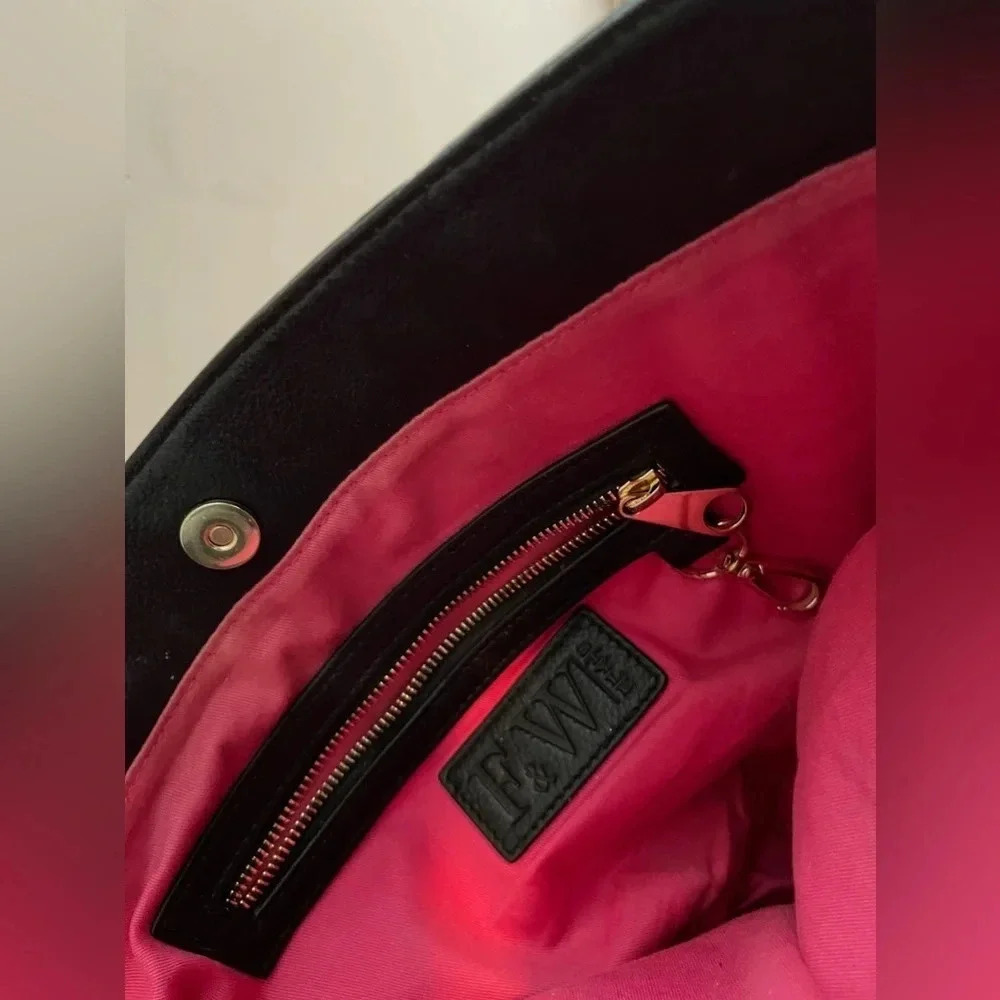 F & W Style tote bag black large career travel diaper bag back to school… - Picture 11 of 16